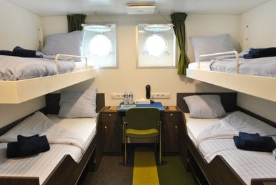 MV_Ortelius_Quadruple_cabin_deck_4_©_Monica_Salmang_Oceanwide_Expeditions